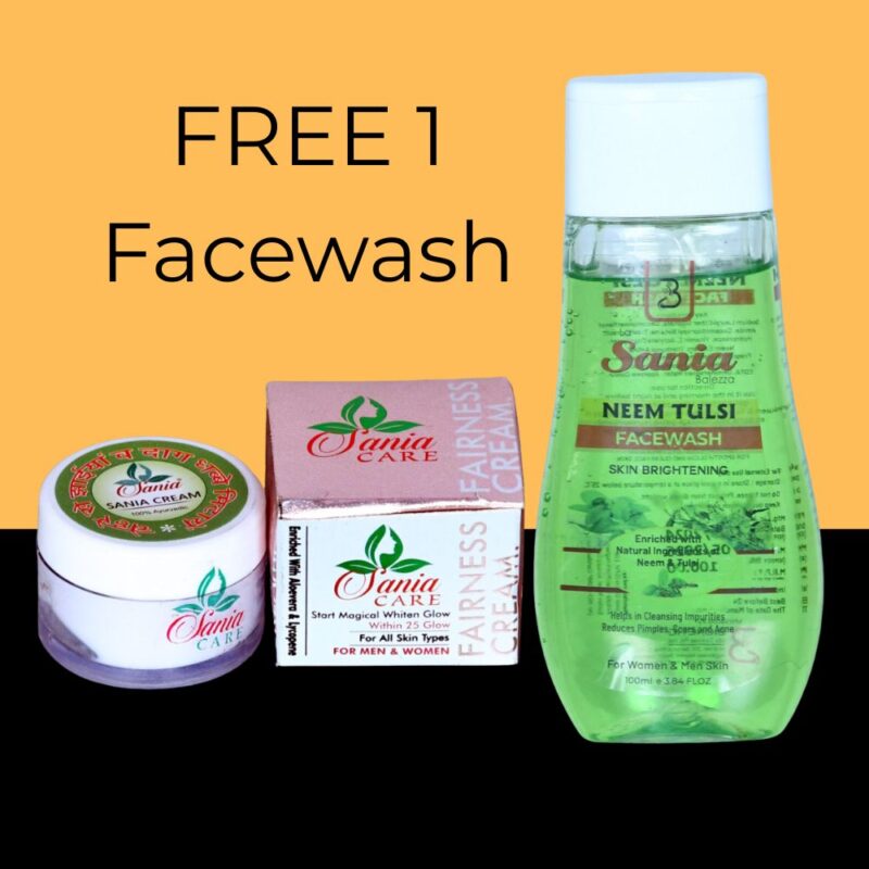 Sania Cream – Pure. Gentle. Effective and Free 1 Sania Facewash
